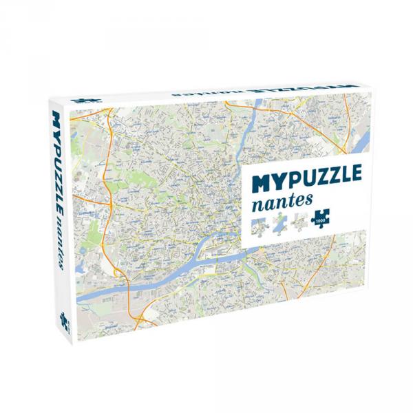 Puzzle 1000 pièces : MyPuzzle Nantes - Helvetiq-99674