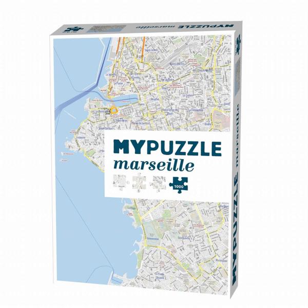 Puzzle 1000 pièces : MyPuzzle Marseille - Helvetiq-99919