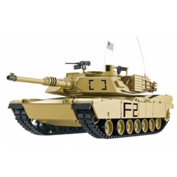 Char US M1A2 Abrams 1/16 RTR 2.4Ghz Sons/Fumée/billes - 4400718