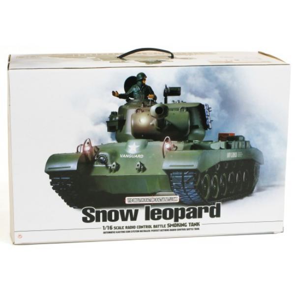 Char M26 Snow leopard 1/16 son et fumée - JP-4400890