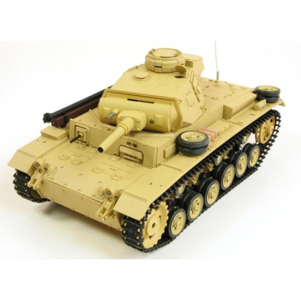 Char Tauch panzer tiger III sable megahit 1/16 SOn et Fumée (3849-1) - JP-4400870