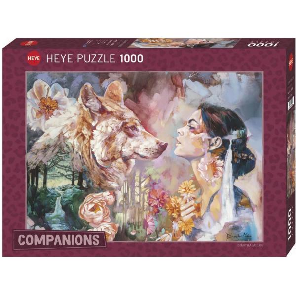 Puzzle 1000 pièces : Rivière partagée - Heye-58356-29960