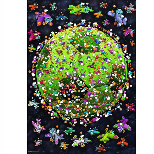 1000 pieces Jigsaw Puzzle - Mordillo: Football - Heye-29359-58142