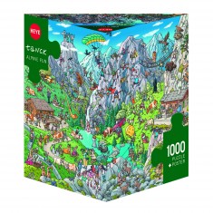 1000 pieces puzzle: Alpage fun, Birgit Tanck
