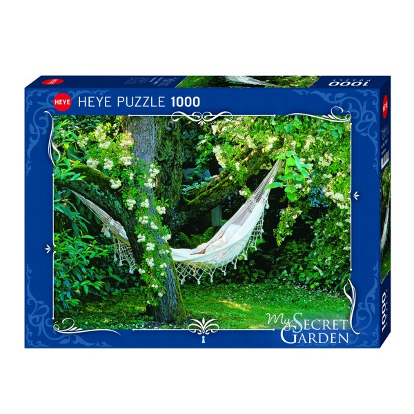 Puzzle 1000 pièces : Hamac - Heye-29691-58339