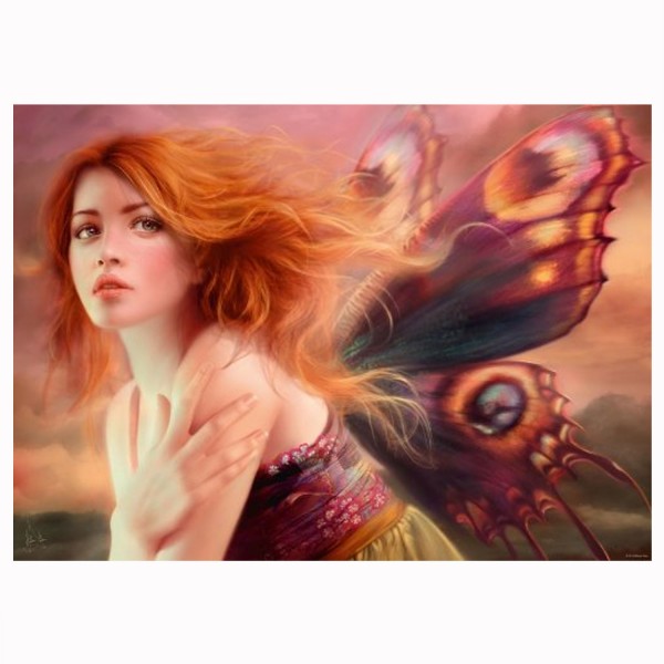 Puzzle 1000 pièces Elixir : Mélanie Delon, Butterfly Wings - Mercier-29612-58304