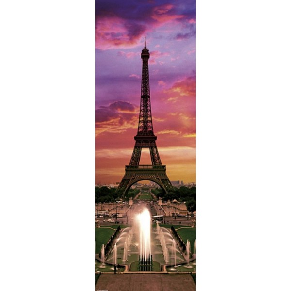 Puzzle 1000 pièces panoramique Vertical : Paris by night - Heye-29551-58270