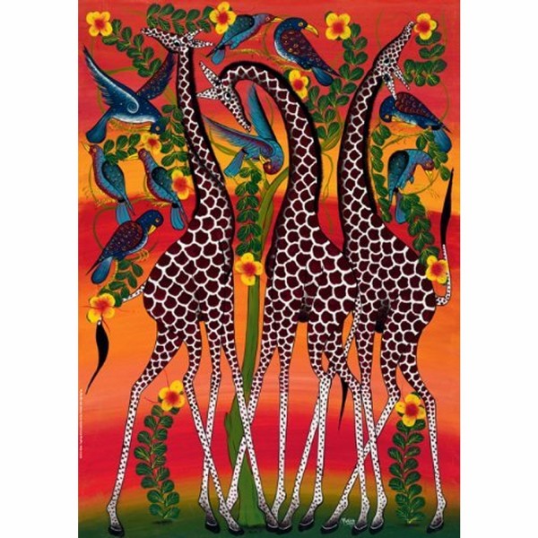 Puzzle 1000 pièces - Tinga tinga : Girafes - Heye-29426-58128