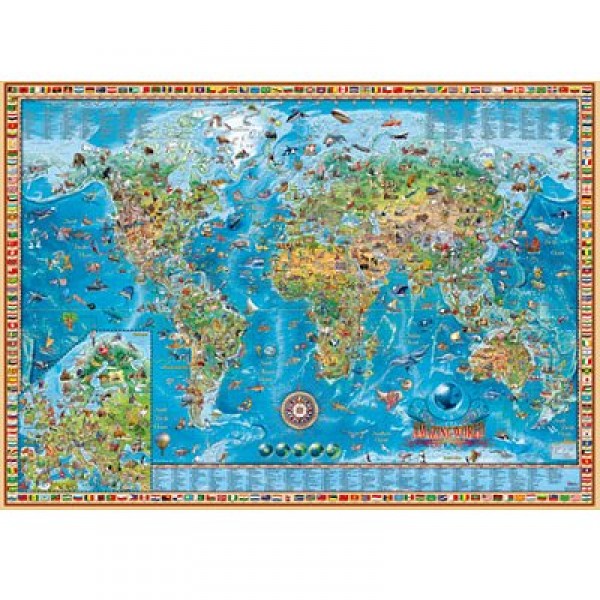 Puzzle 3000 pièces - Monde fantastique - Heye-29386-58118