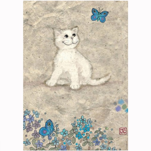 Puzzle 500 pièces Cats : Jane Crowther, Chat blanc - Mercier-29626-58092