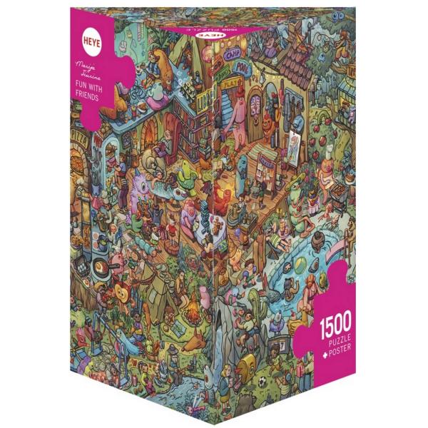 Puzzle 1500 pièces : Fun With Friends - Heye-57817-29929