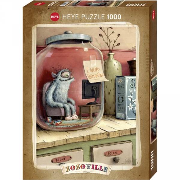 Puzzle 1000 pièces :  Zozoville : Jarantine  - Heye-57984