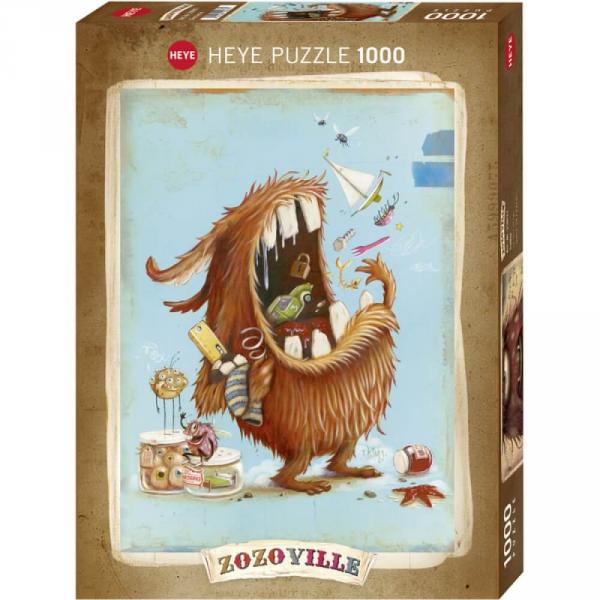 Puzzle 1000 pièces :  Zozoville : Omnivore  - Heye-57996