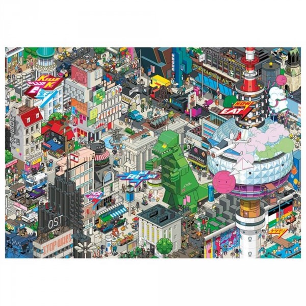 Puzzle 1000 Pièces : Berlin - Heye-58172