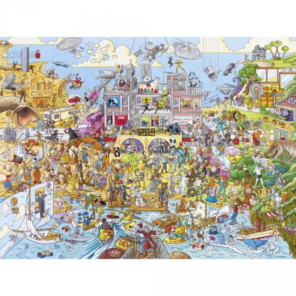 Puzzle 1500 pièces : Schone : Hollyworld  - Heye-58519