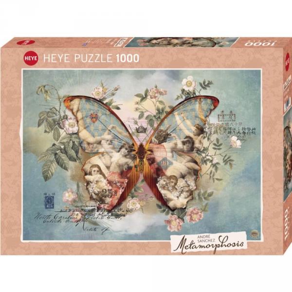 Puzzle 1000 pièces :  ailes de métamorphoses N°1  - Heye-58144