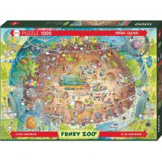 Puzzle 1000 pièces : Habitat cosmique du zoo, Degano