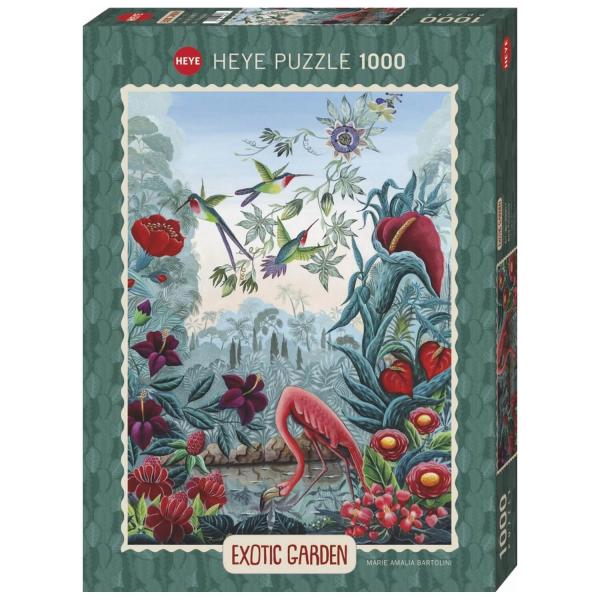 Puzzle 1000 pièces : Paradis des oiseaux - Heye-58216-29957