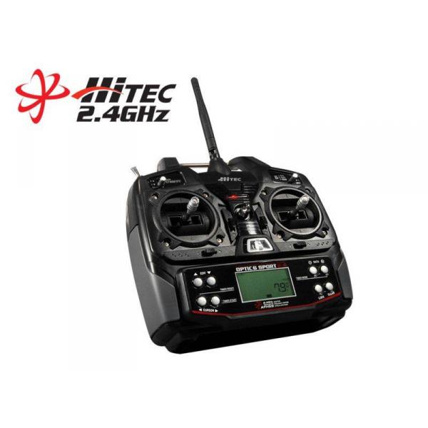 Hitec Optic 6 Sport radio complete 6/6/4 - MRC-OPTIC6-664-44.01
