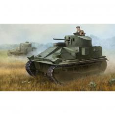 Maquette char : Vickers Medium Tank MK II