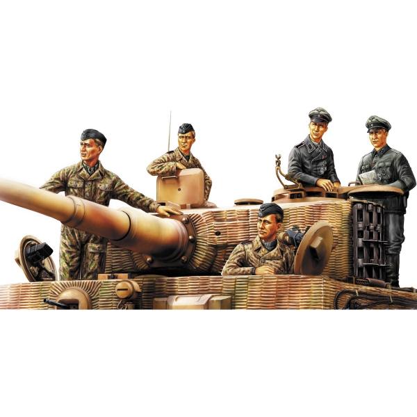 Figurines : Equipage de chars allemand Normandie 1944 - HobbyBoss-84401