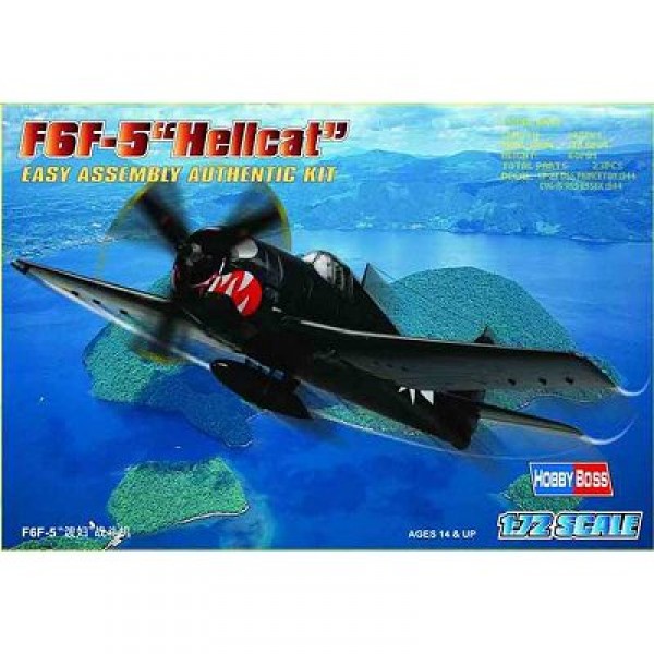 Maquette avion : F6F-5 Hellcat - Hobbyboss-80260