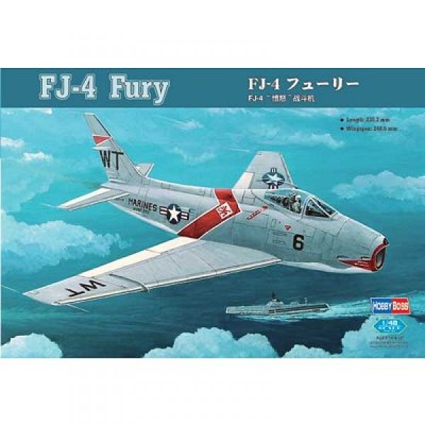 Maquette avion : FJ-4 Fury - Hobbyboss-80312