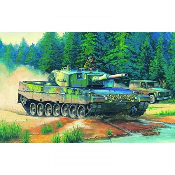 Maquette Char : German Leopard 2 A4 Tank - Hobbyboss-82401