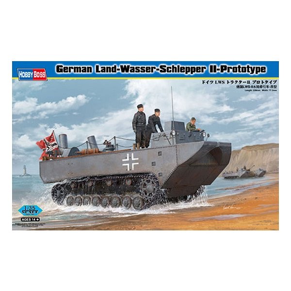 Maquette blindé allemand amphibie LSW II Prototype - Hobbyboss-82461