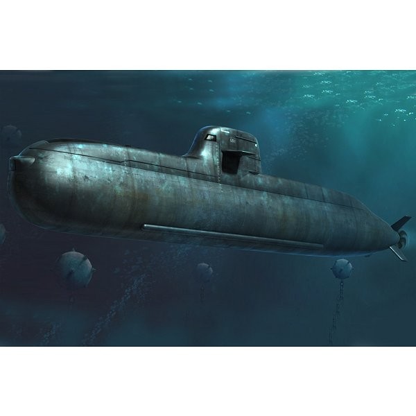 Maquette sous-marin : German Navy Type 212 Attack Submarine - Hobbyboss-83527