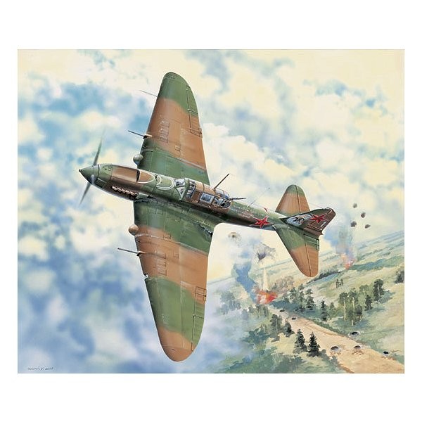 Maquette avion : IL-2M3 Ground Attack Airc. - Hobbyboss-83204