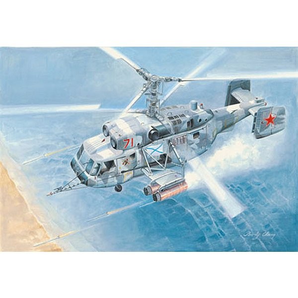 Maquette hélicoptère : Kamov Ka-29 Helix-B - Hobbyboss-87227