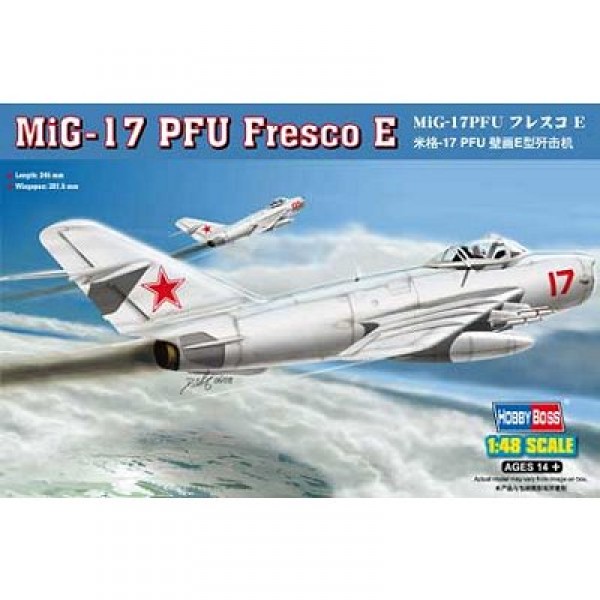 Maquette avion : MIG - 17 PM Fresco E - Hobbyboss-80337