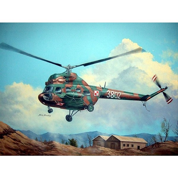 Maquette hélicoptère : Mil mi-2T Hoplite - Hobbyboss-87241