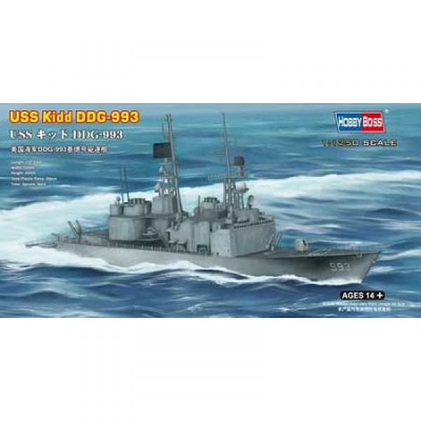 Maquette bateau : USS Kidd DDG-993  - Hobbyboss-82507