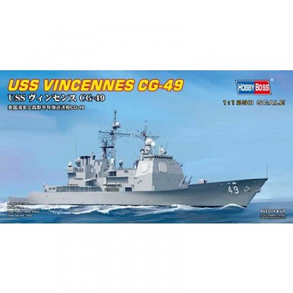 Maquette bateau : USS Vincennes CG-49 - Hobbyboss-82502