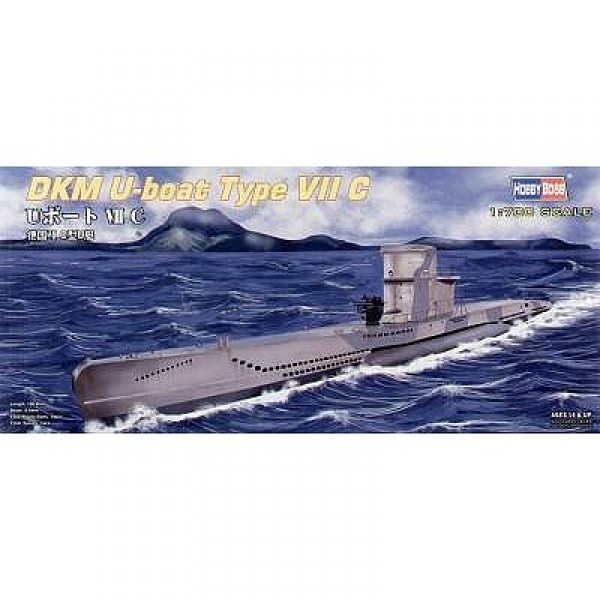 Maquette sous-marin allemand U-Boat Type VII C - Hobbyboss-87009