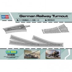 German Railway Turnout - 1:72e - Hobby Boss