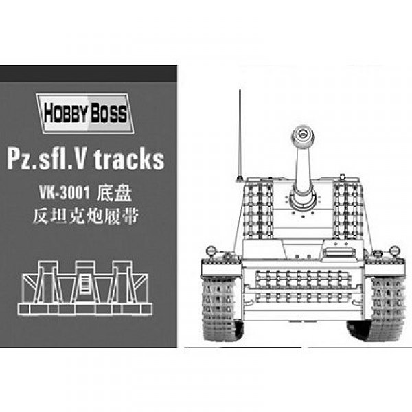 Pz.Sfl.V ''Sturer  Emil'' tracks - 1:35e - Hobby Boss - Hobbyboss-81001
