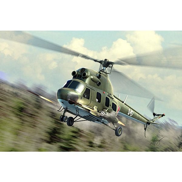 Maquette hélicoptère : Mil mi-2URN Hoplite - HobbyBoss-87243