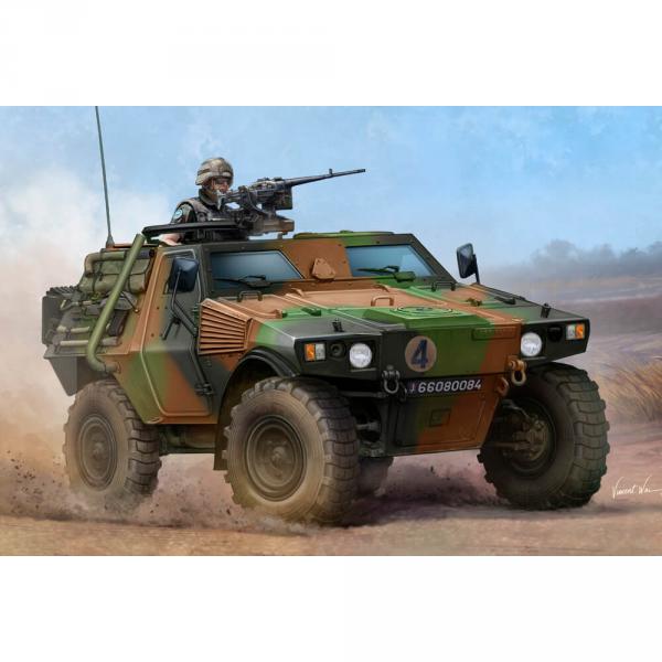 Maquette véhicule militaire : Véhicule blindé léger français - HobbyBoss-83876