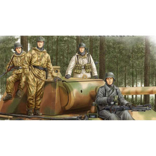 Figurines pour maquette : German Panzer Grenadiers Vol.2 - HobbyBoss-84405