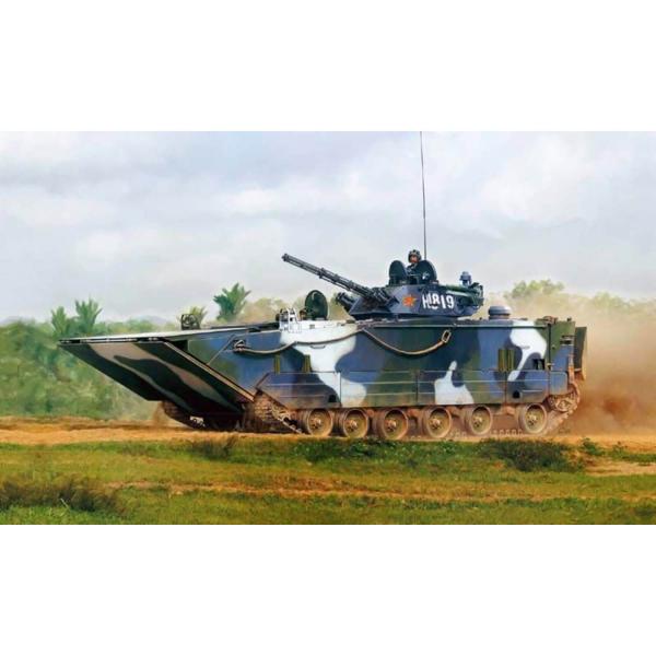 Maquette char : char de combat amphibie : PLA ZBD-05  - HobbyBoss-82483