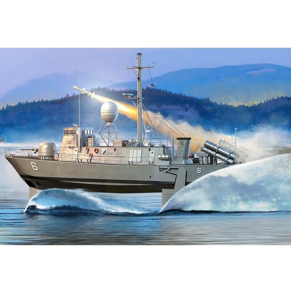 Maquette bateau : USS Pegasus PHM-2 - HobbyBoss-82006