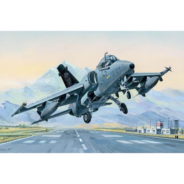 Maquette avion : Avion d'attaque au sol AMX - HobbyBoss-81741