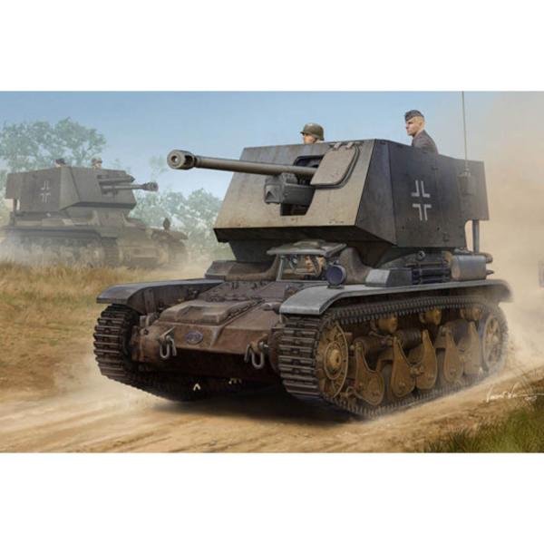 Maquette char : 5 cm Pak(t) Sfl.auf Fgst.Pz.Kpfw.35 R731 - HobbyBoss-83808