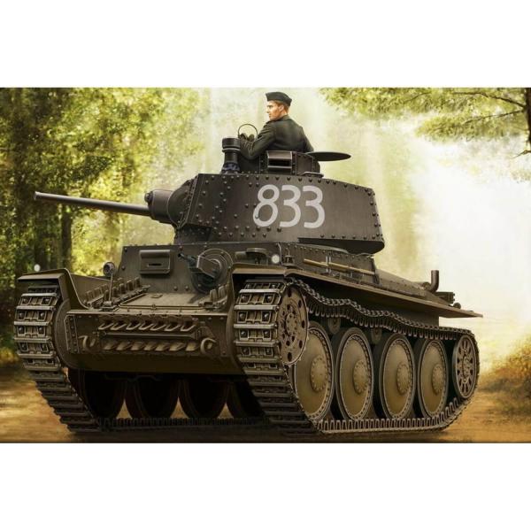 Maquette char : Panzer allemand Kpfw.38 (t) Ausf.E/F - HobbyBoss-80136