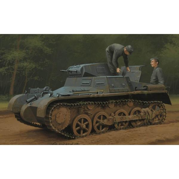 Maquette char : Allemand Panzer 1Ausf A Sd.Kfz.101 (Version de départ) - HobbyBoss-80145