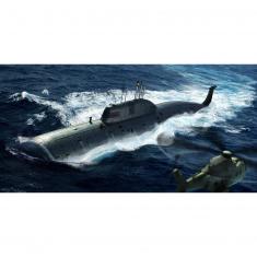 Maquette sous-marin : SSN Akula de la marine russe 