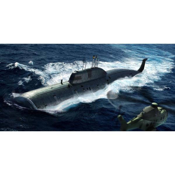 Maquette sous-marin : SSN Akula de la marine russe  - HobbyBoss-83525